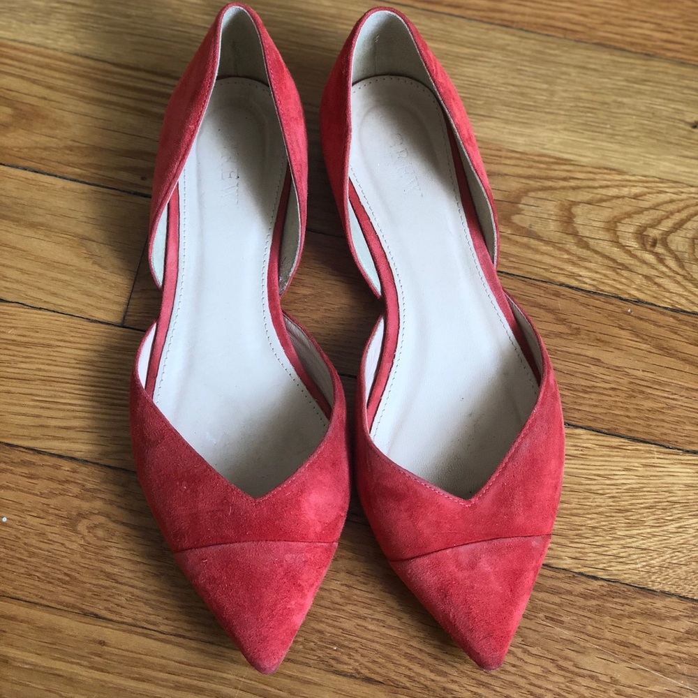 J Crew Pointed Flats